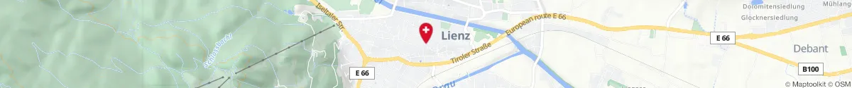 Kartendarstellung des Standorts für Stadt-Apotheke Zur Madonna in 9900 Lienz
